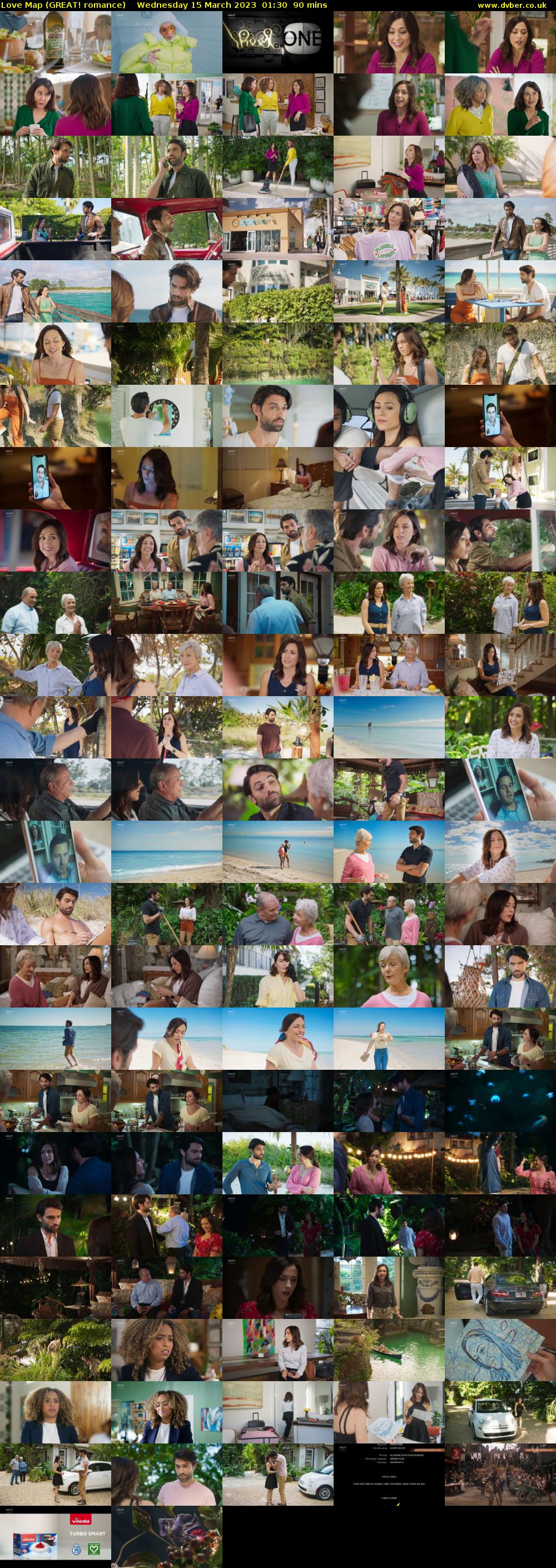 Love Map (GREAT! romance) Wednesday 15 March 2023 01:30 - 03:00
