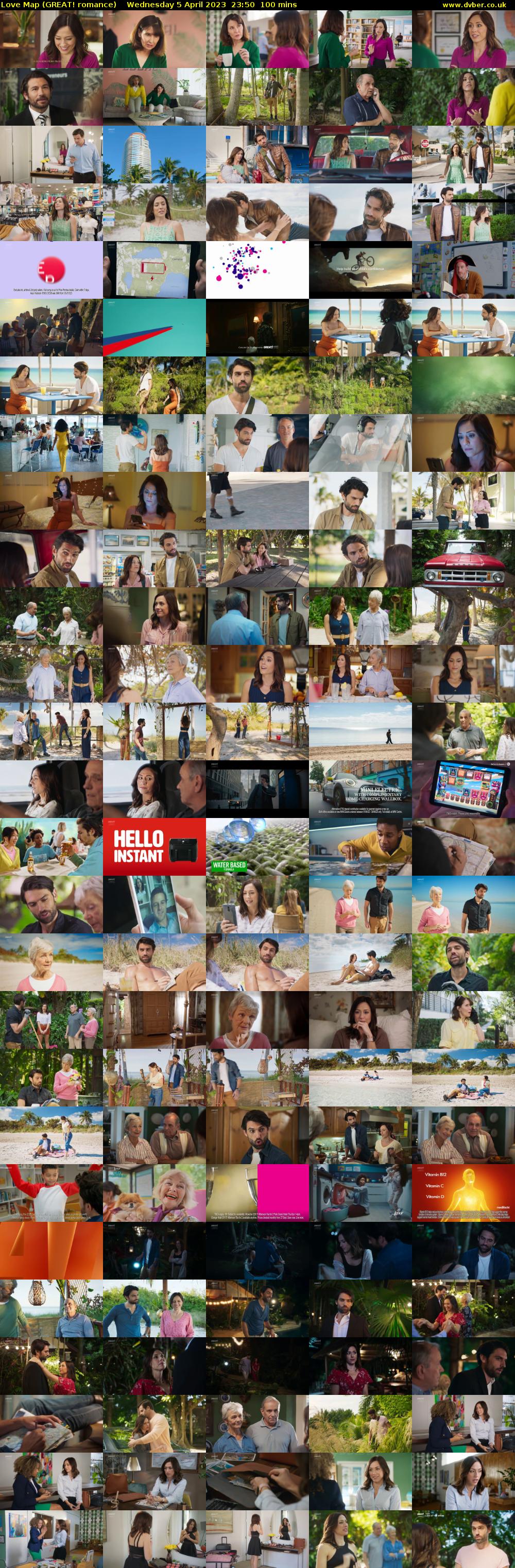 Love Map (GREAT! romance) Wednesday 5 April 2023 23:50 - 01:30
