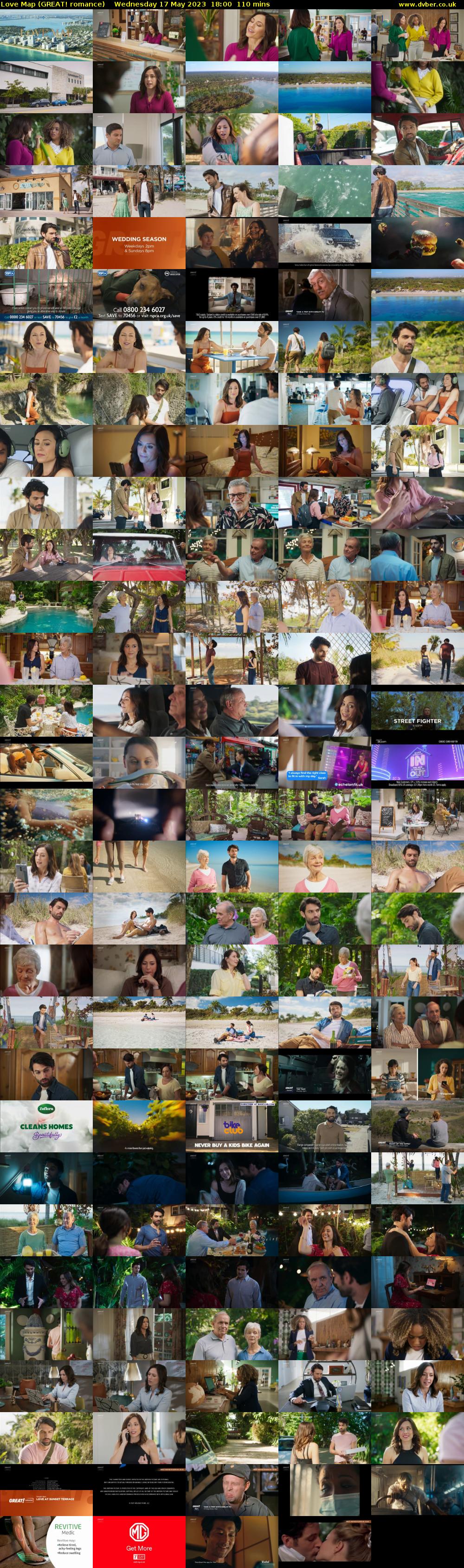 Love Map (GREAT! romance) Wednesday 17 May 2023 18:00 - 19:50