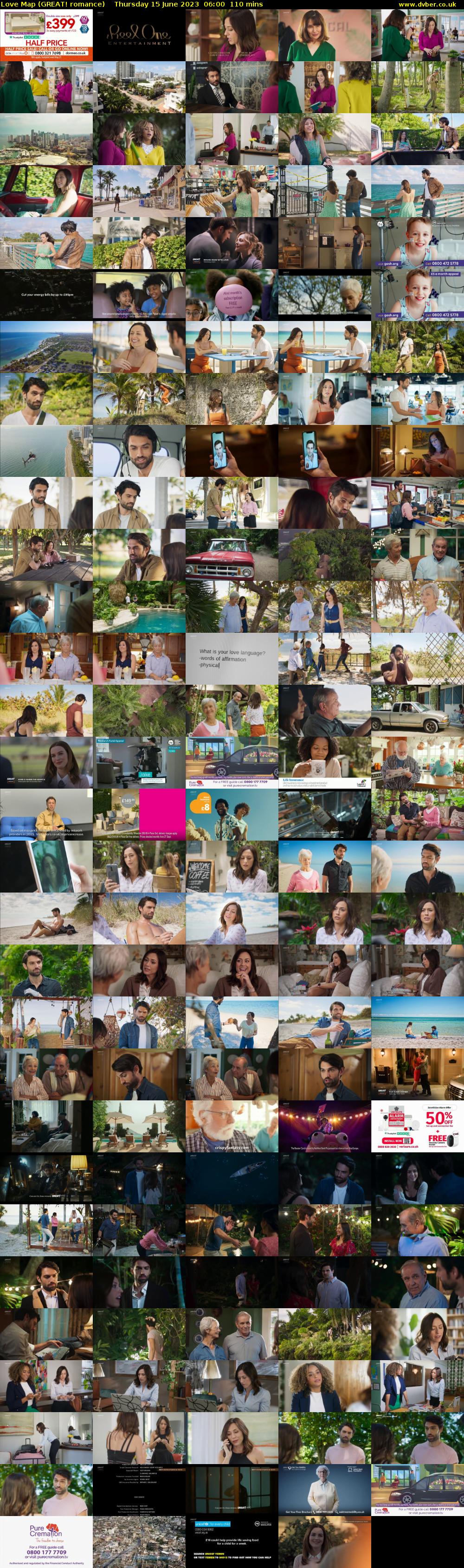 Love Map (GREAT! romance) Thursday 15 June 2023 06:00 - 07:50