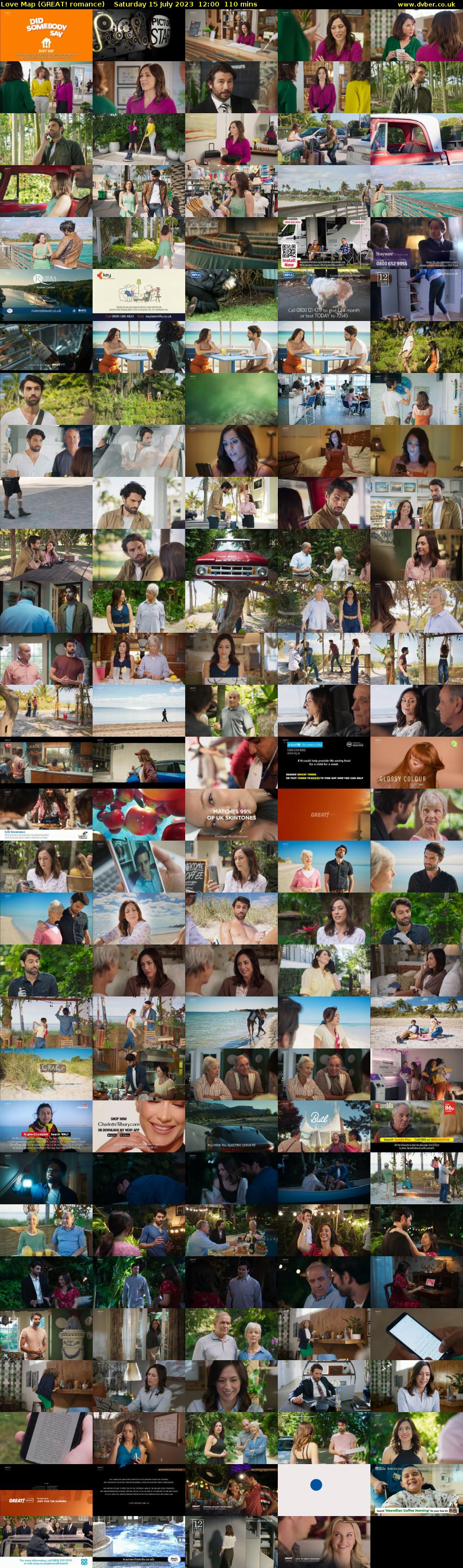 Love Map (GREAT! romance) Saturday 15 July 2023 12:00 - 13:50