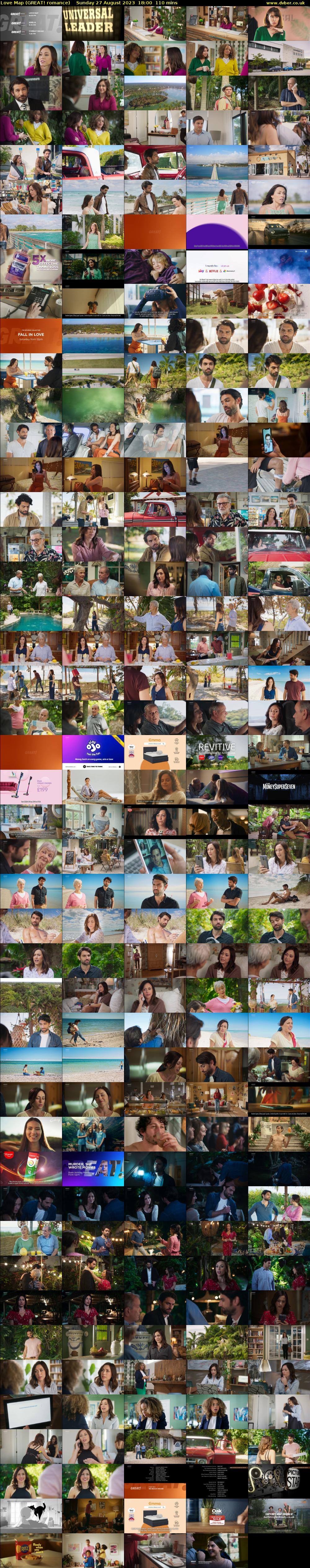 Love Map (GREAT! romance) Sunday 27 August 2023 18:00 - 19:50