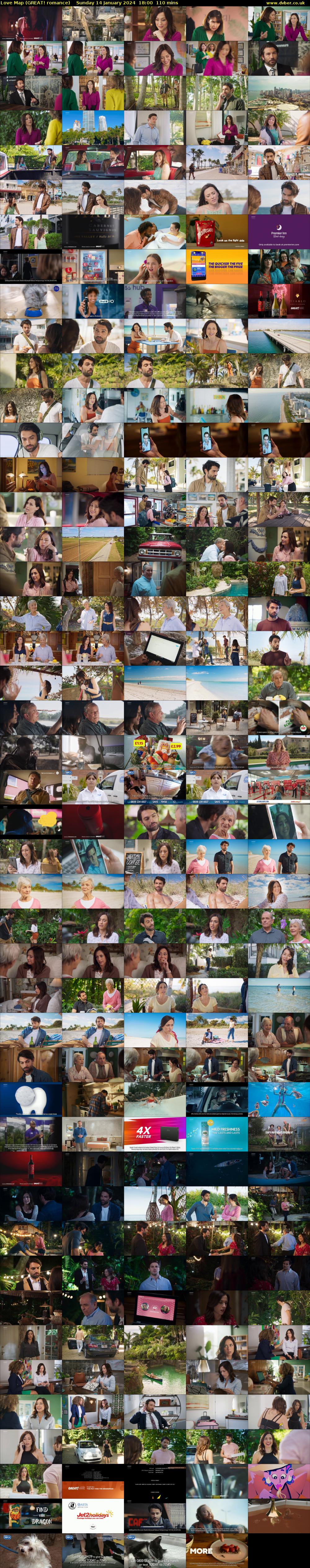 Love Map (GREAT! romance) Sunday 14 January 2024 18:00 - 19:50