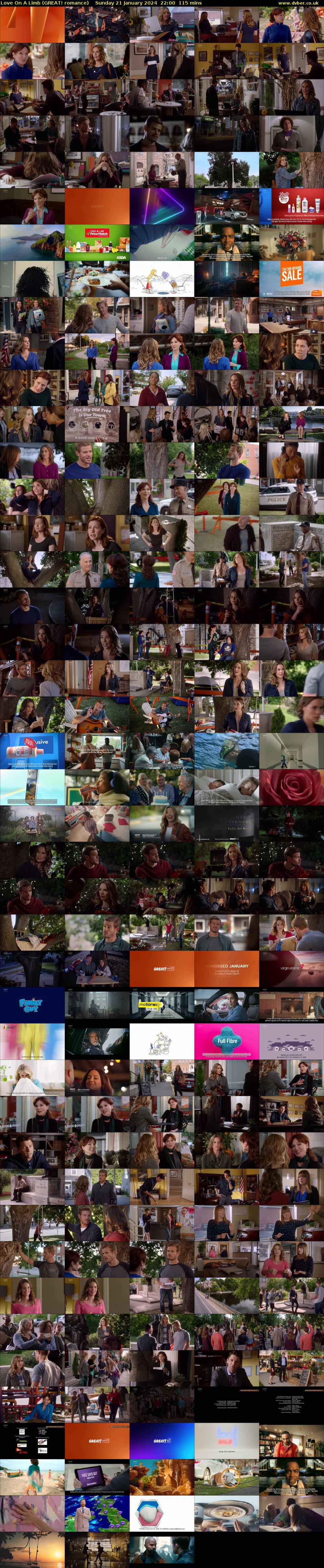 Love On A Limb (GREAT! romance) Sunday 21 January 2024 22:00 - 23:55
