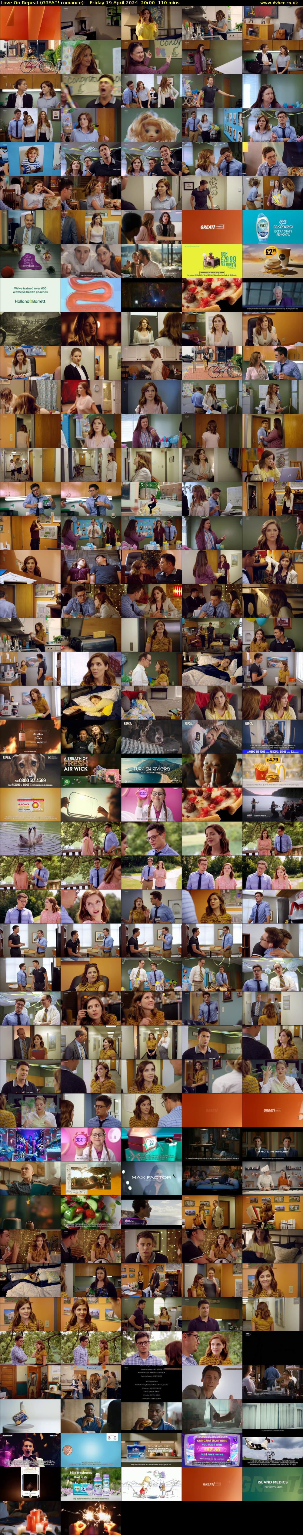 Love On Repeat (GREAT! romance) Friday 19 April 2024 20:00 - 21:50