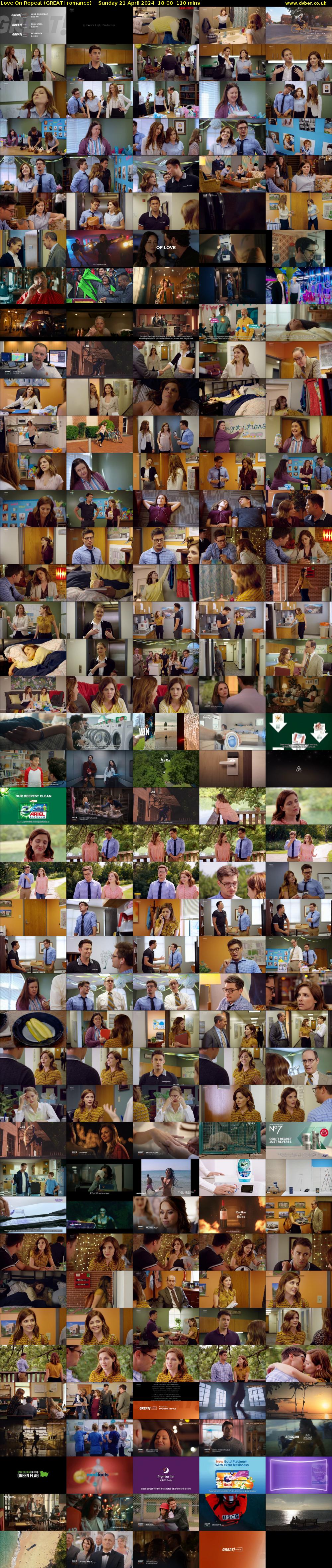 Love On Repeat (GREAT! romance) Sunday 21 April 2024 18:00 - 19:50