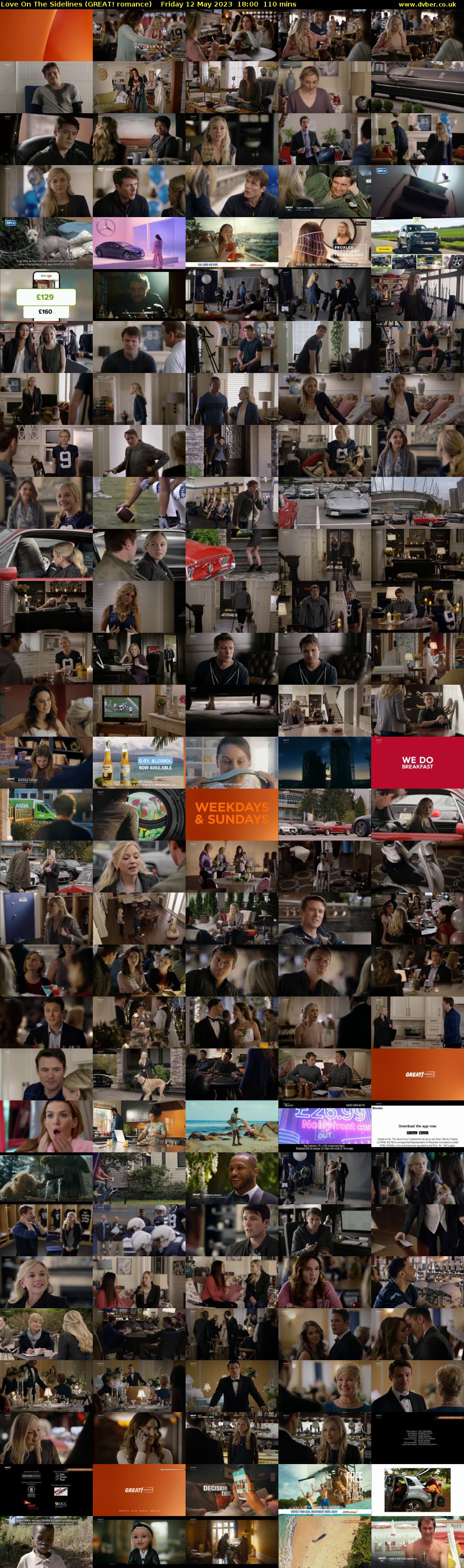 Love On The Sidelines (GREAT! romance) Friday 12 May 2023 18:00 - 19:50