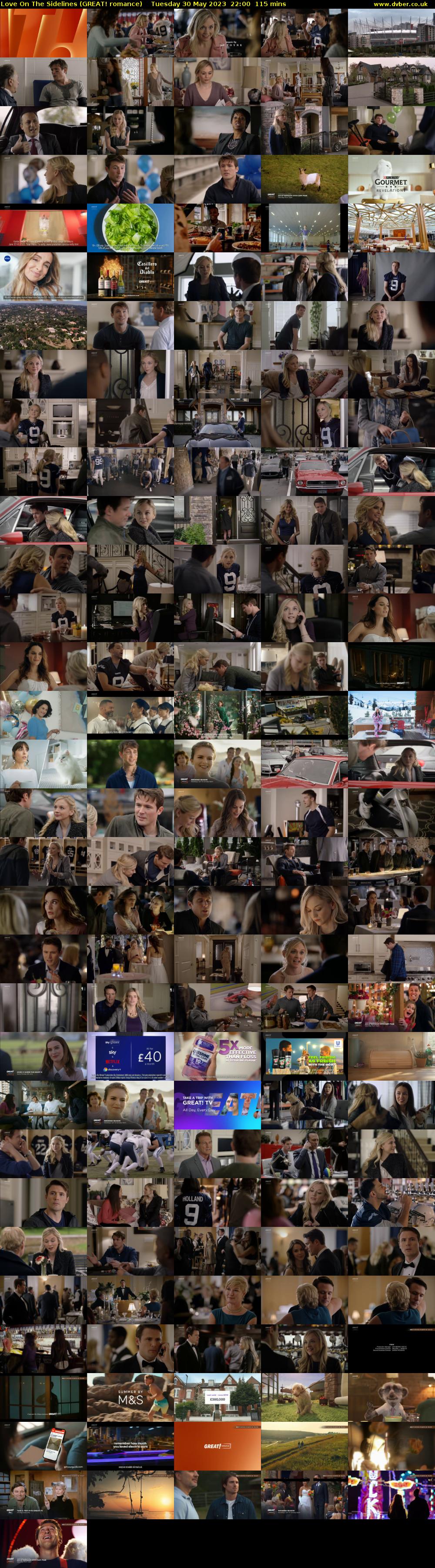 Love On The Sidelines (GREAT! romance) Tuesday 30 May 2023 22:00 - 23:55