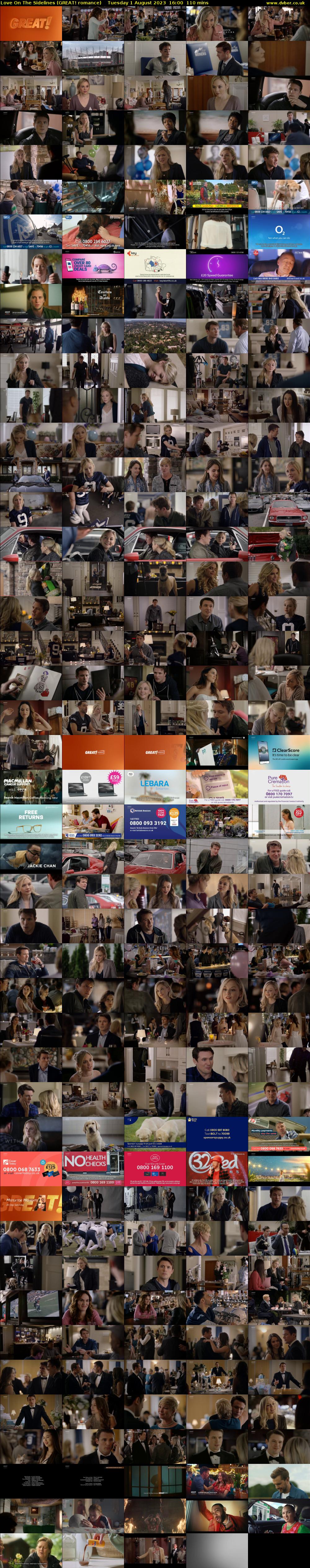 Love On The Sidelines (GREAT! romance) Tuesday 1 August 2023 16:00 - 17:50