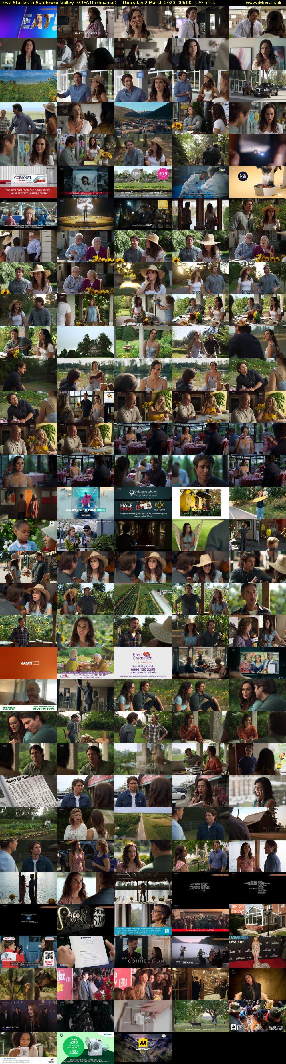 Love Stories in Sunflower Valley (GREAT! romance) Thursday 2 March 2023 06:00 - 08:00