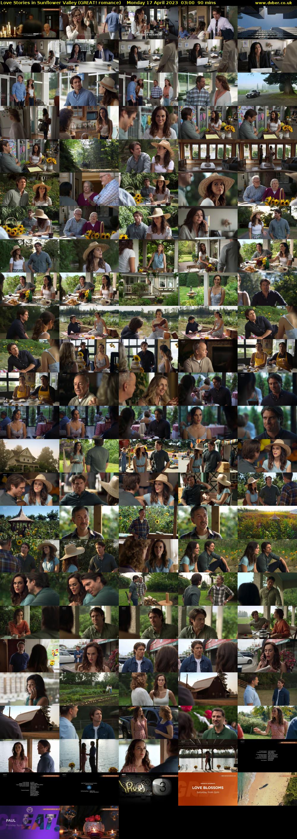 Love Stories in Sunflower Valley (GREAT! romance) Monday 17 April 2023 03:00 - 04:30