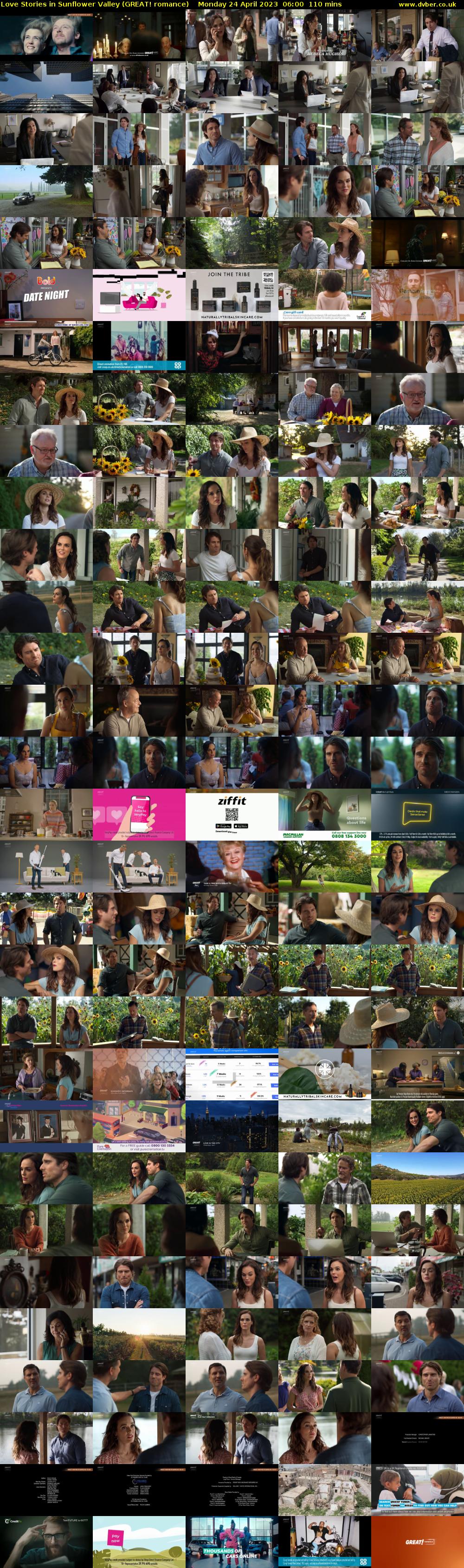 Love Stories in Sunflower Valley (GREAT! romance) Monday 24 April 2023 06:00 - 07:50