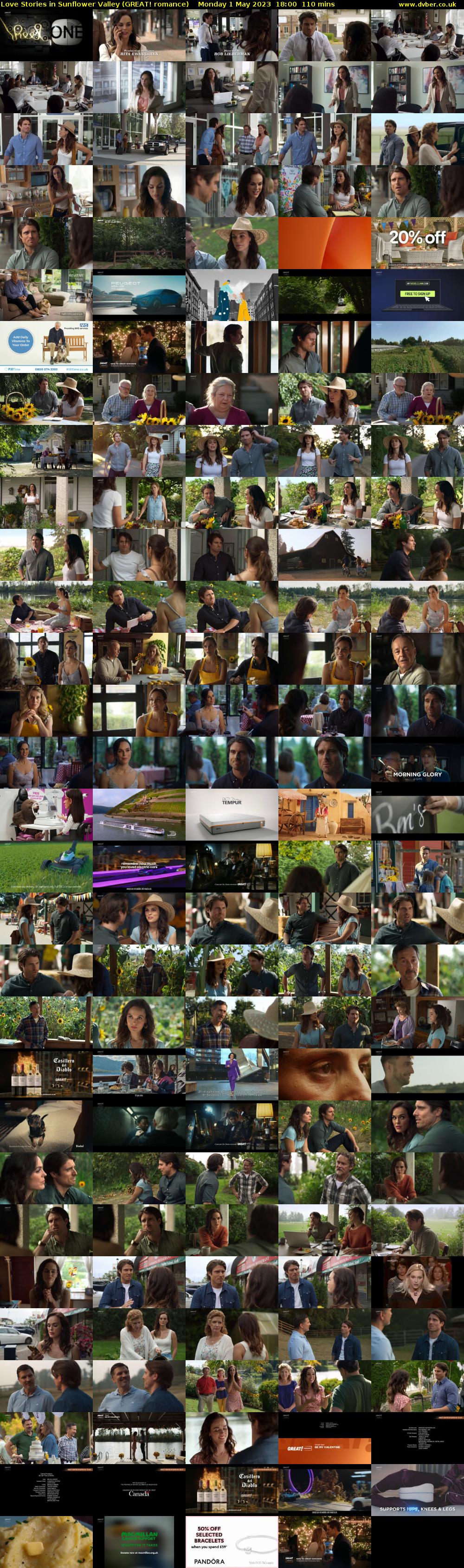Love Stories in Sunflower Valley (GREAT! romance) Monday 1 May 2023 18:00 - 19:50