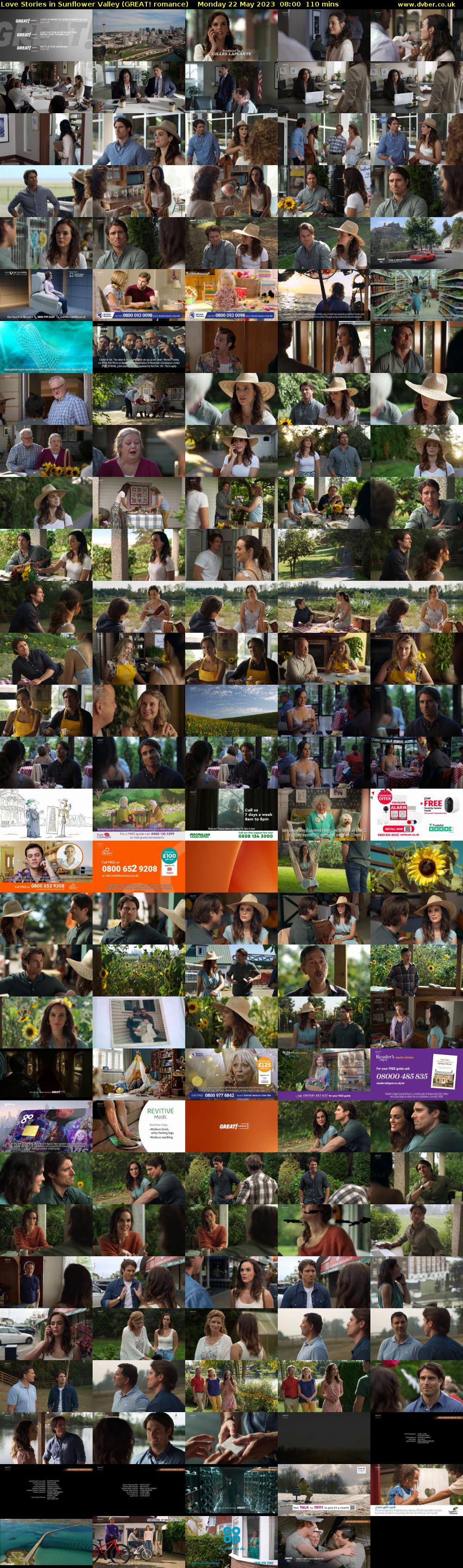 Love Stories in Sunflower Valley (GREAT! romance) Monday 22 May 2023 08:00 - 09:50