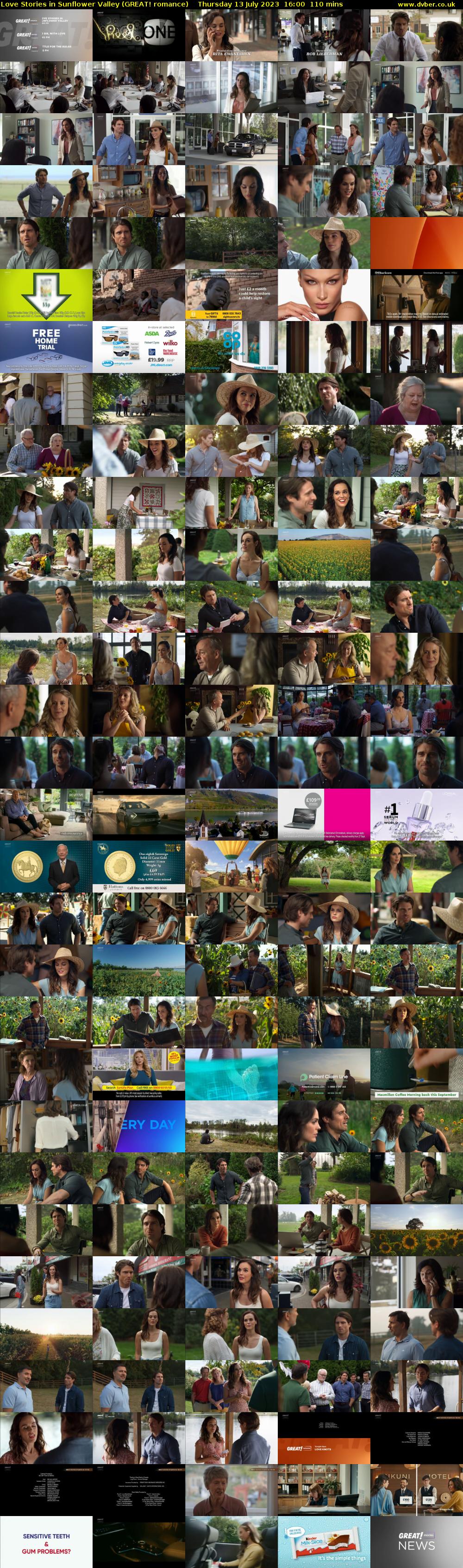 Love Stories in Sunflower Valley (GREAT! romance) Thursday 13 July 2023 16:00 - 17:50