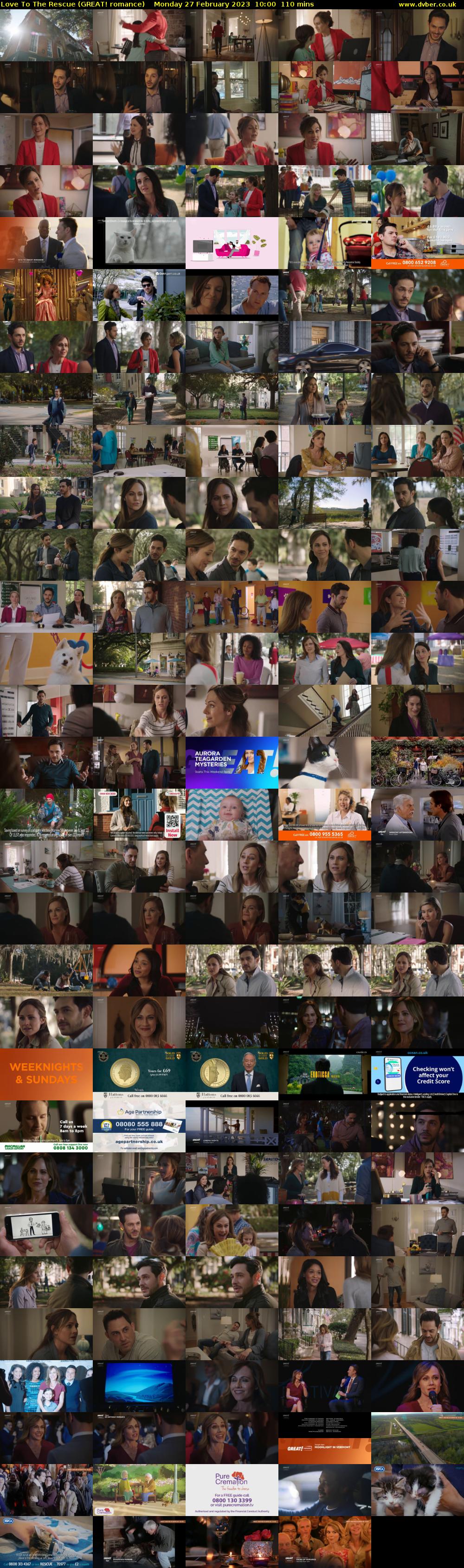 Love To The Rescue (GREAT! romance) Monday 27 February 2023 10:00 - 11:50
