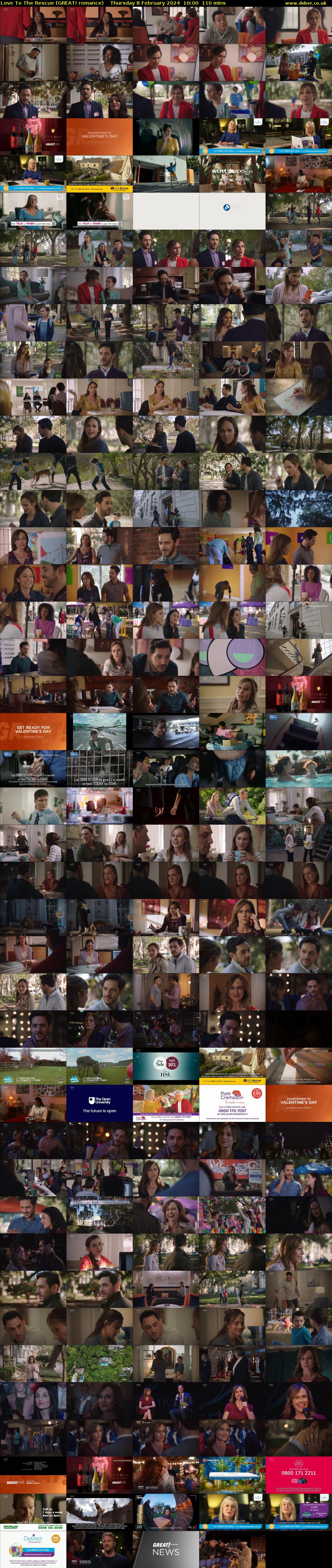 Love To The Rescue (GREAT! romance) Thursday 8 February 2024 10:00 - 11:50