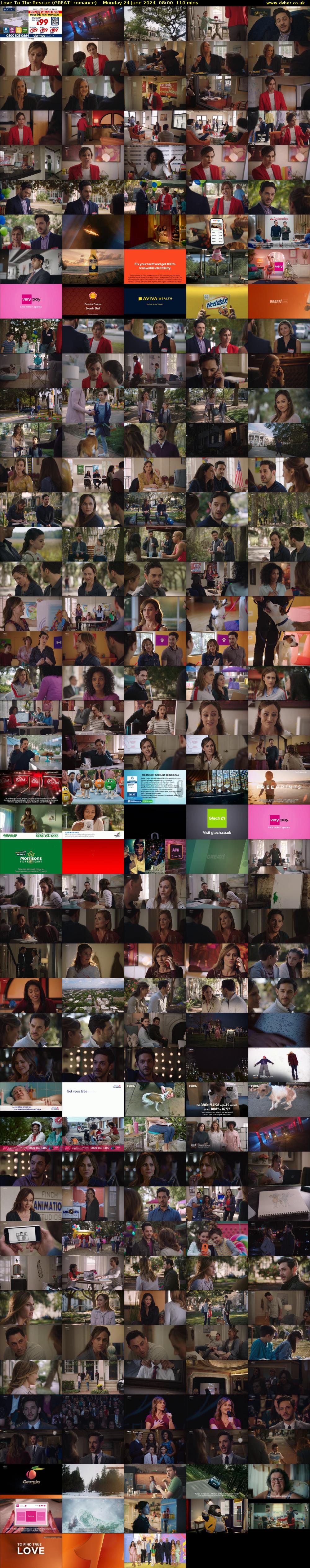 Love To The Rescue (GREAT! romance) Monday 24 June 2024 08:00 - 09:50