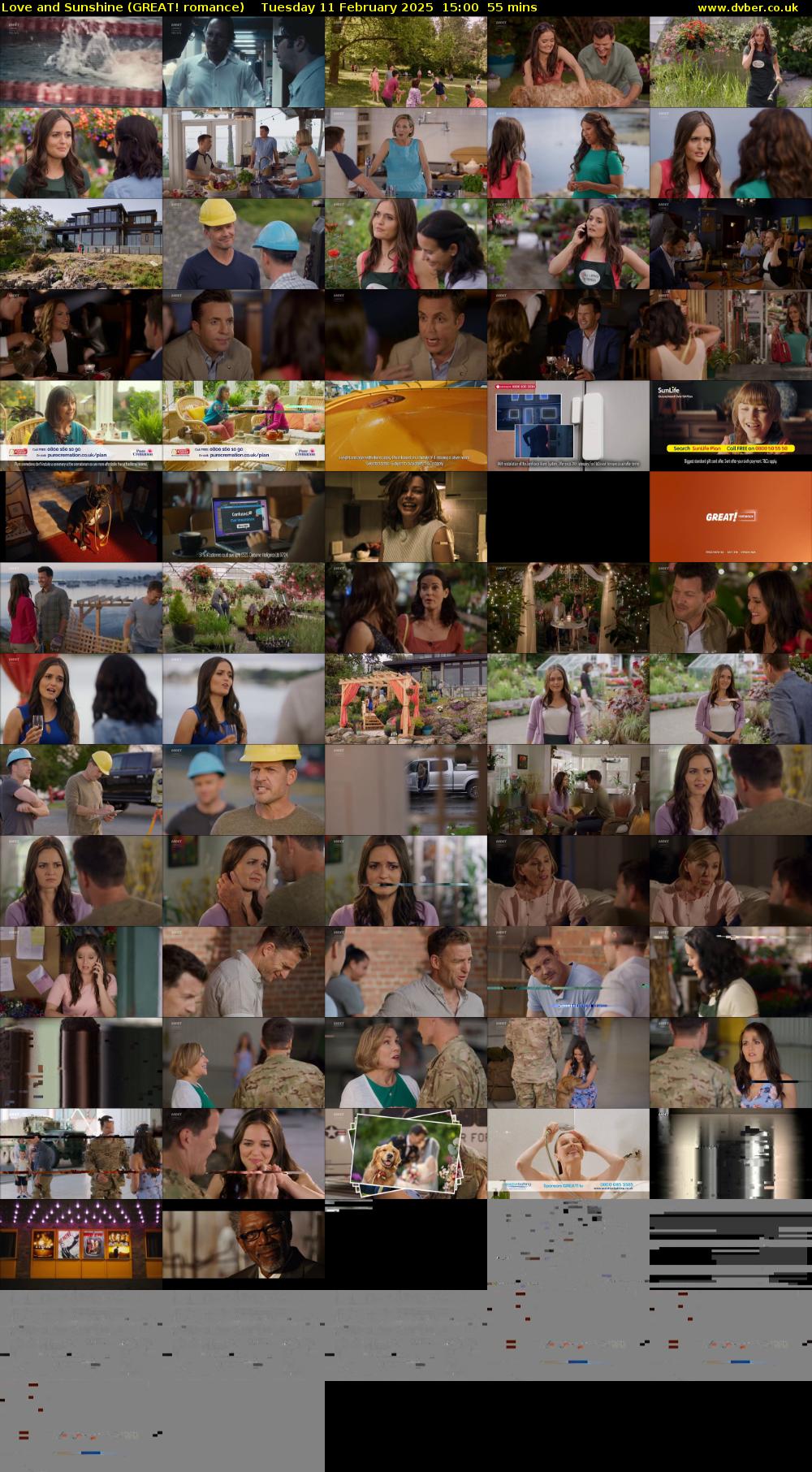 Love and Sunshine (GREAT! romance) Tuesday 11 February 2025 15:00 - 15:55