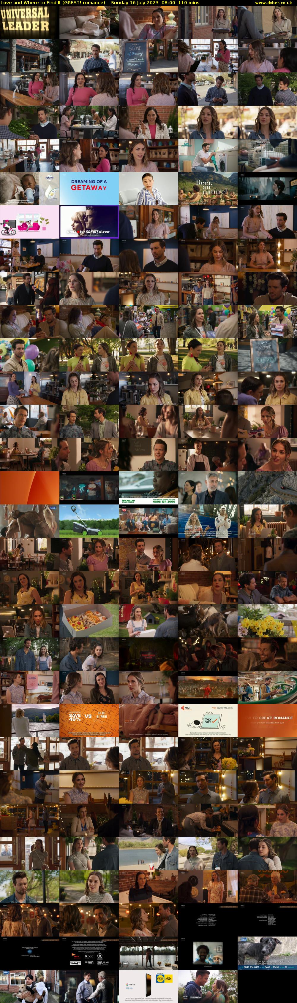 Love and Where to Find It (GREAT! romance) Sunday 16 July 2023 08:00 - 09:50