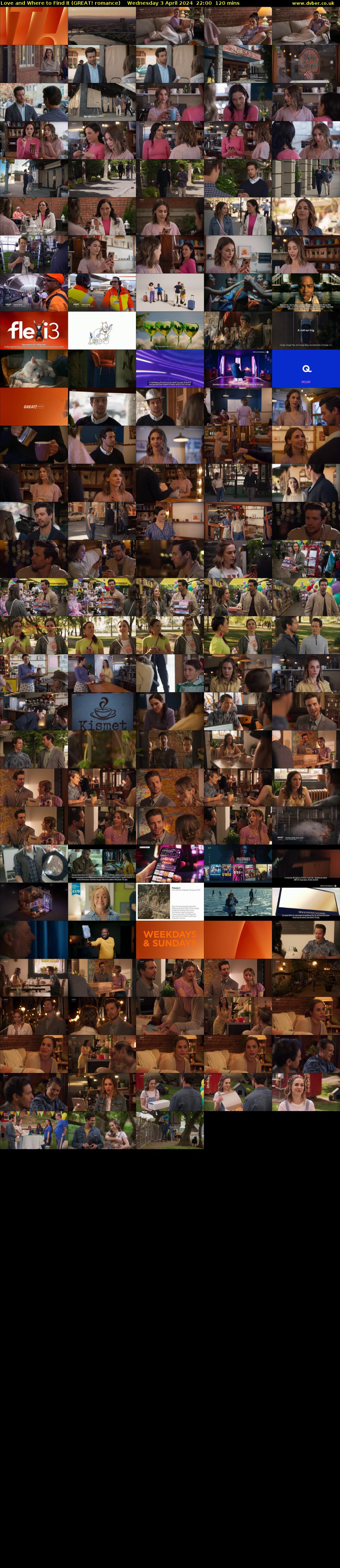 Love and Where to Find It (GREAT! romance) Wednesday 3 April 2024 22:00 - 00:00