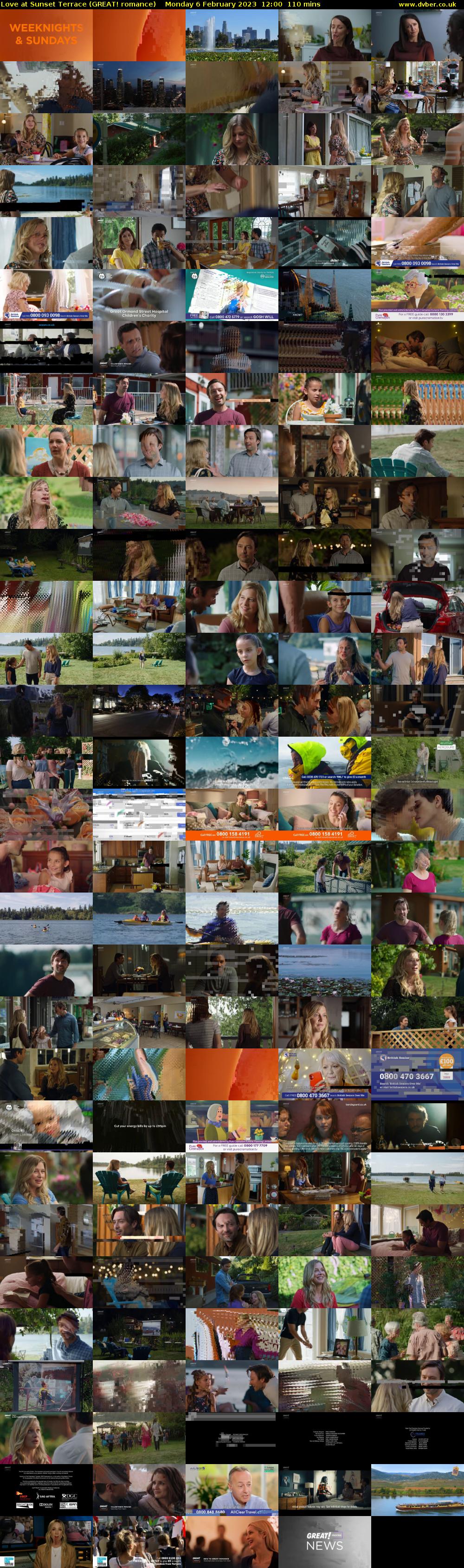 Love at Sunset Terrace (GREAT! romance) Monday 6 February 2023 12:00 - 13:50