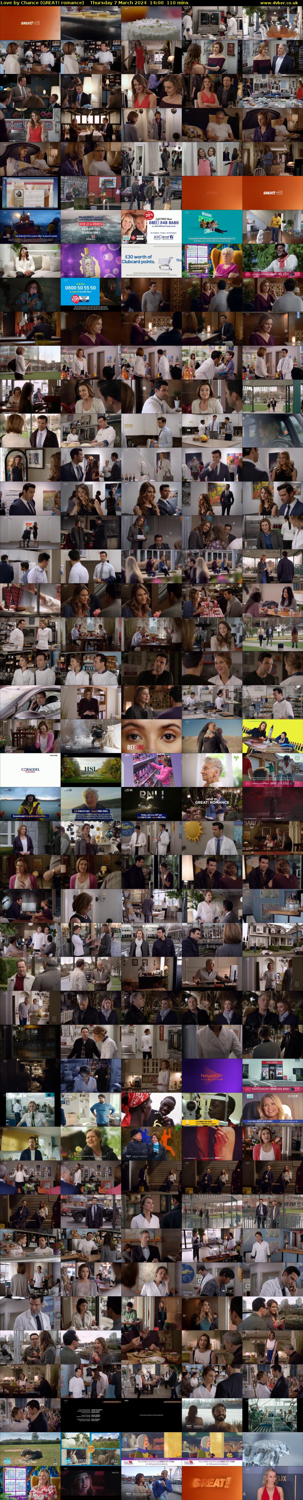 Love by Chance (GREAT! romance) Thursday 7 March 2024 14:00 - 15:50