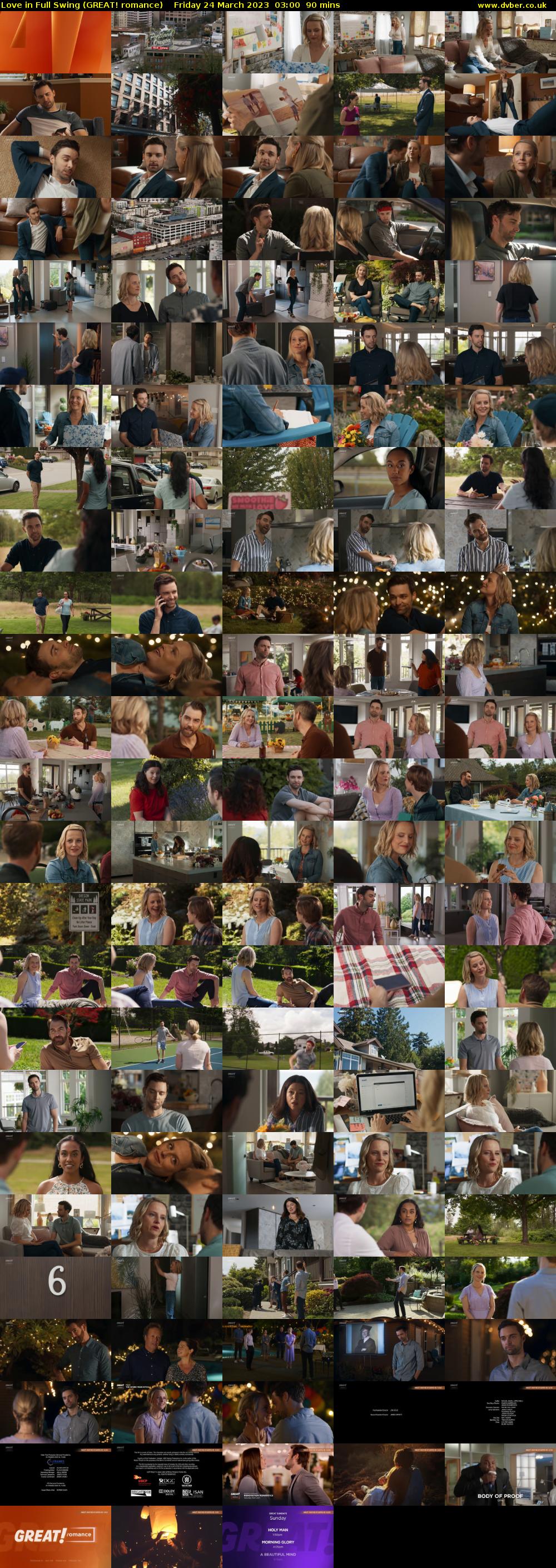 Love in Full Swing (GREAT! romance) Friday 24 March 2023 03:00 - 04:30