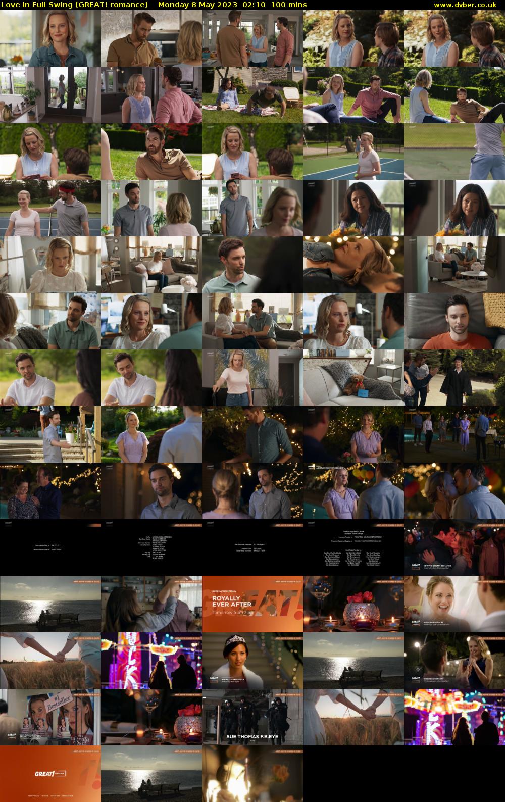 Love in Full Swing (GREAT! romance) Monday 8 May 2023 02:10 - 03:50