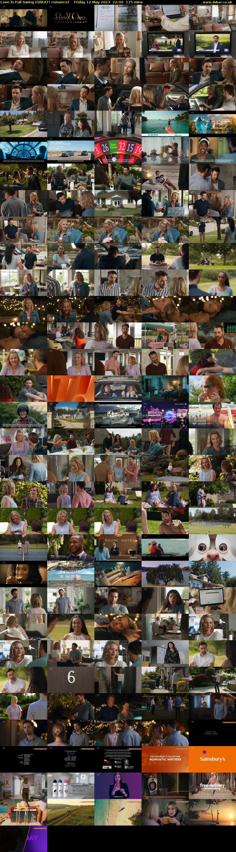 Love in Full Swing (GREAT! romance) Friday 12 May 2023 22:00 - 23:55