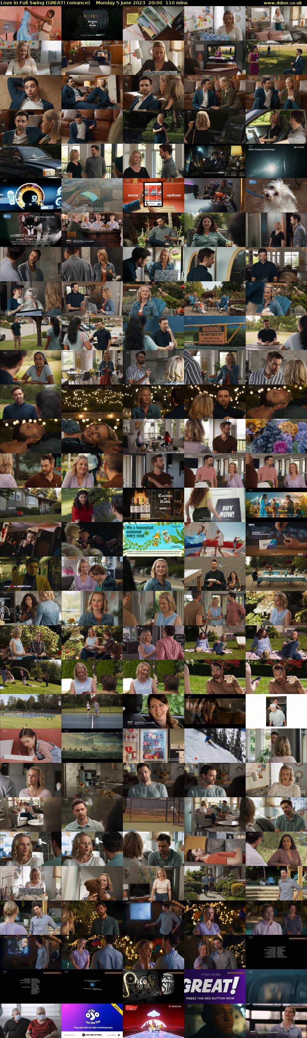 Love in Full Swing (GREAT! romance) Monday 5 June 2023 20:00 - 21:50