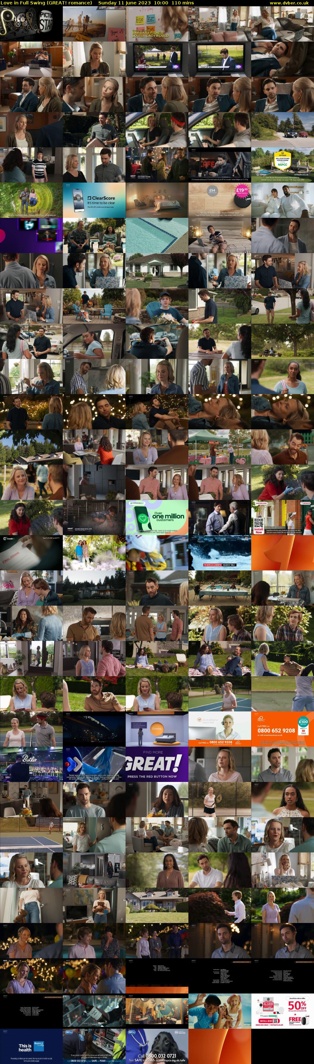 Love in Full Swing (GREAT! romance) Sunday 11 June 2023 10:00 - 11:50