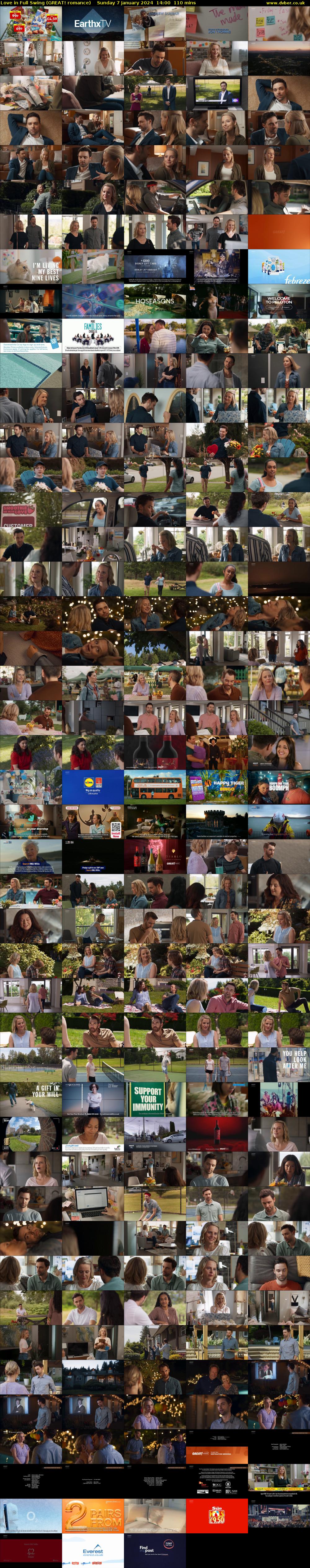 Love in Full Swing (GREAT! romance) Sunday 7 January 2024 14:00 - 15:50