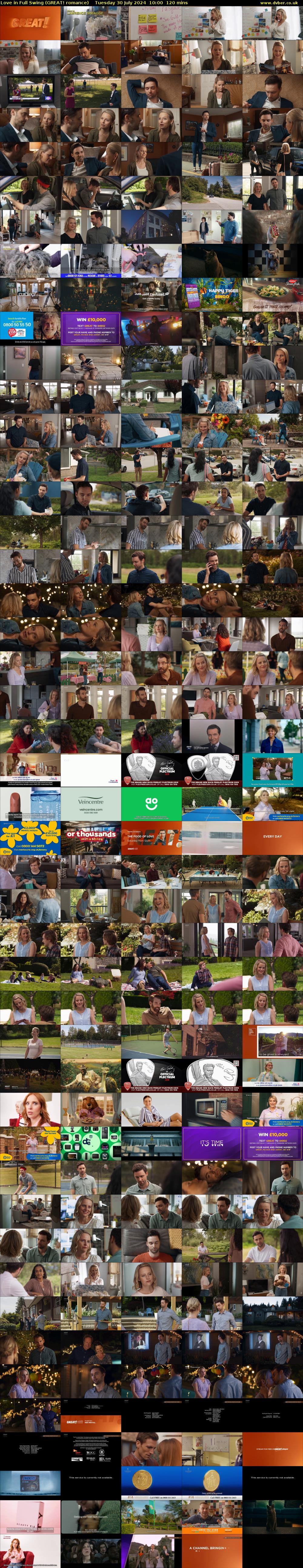 Love in Full Swing (GREAT! romance) Tuesday 30 July 2024 10:00 - 12:00