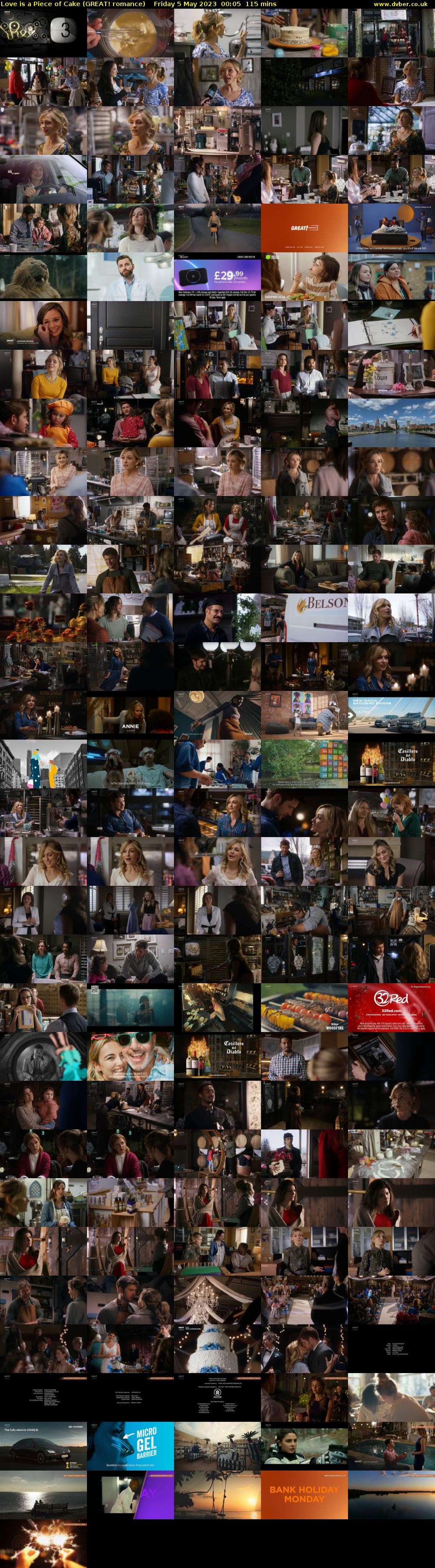 Love is a Piece of Cake (GREAT! romance) Friday 5 May 2023 00:05 - 02:00