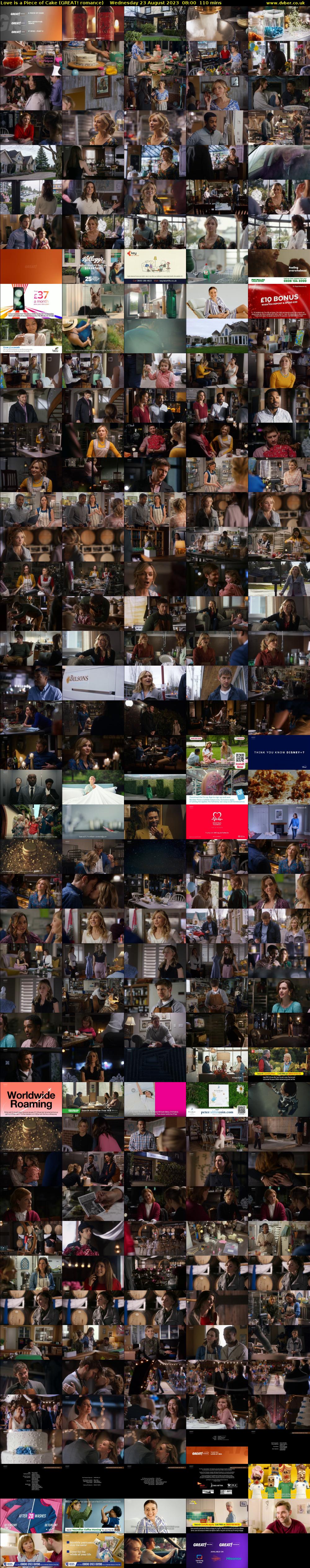 Love is a Piece of Cake (GREAT! romance) Wednesday 23 August 2023 08:00 - 09:50