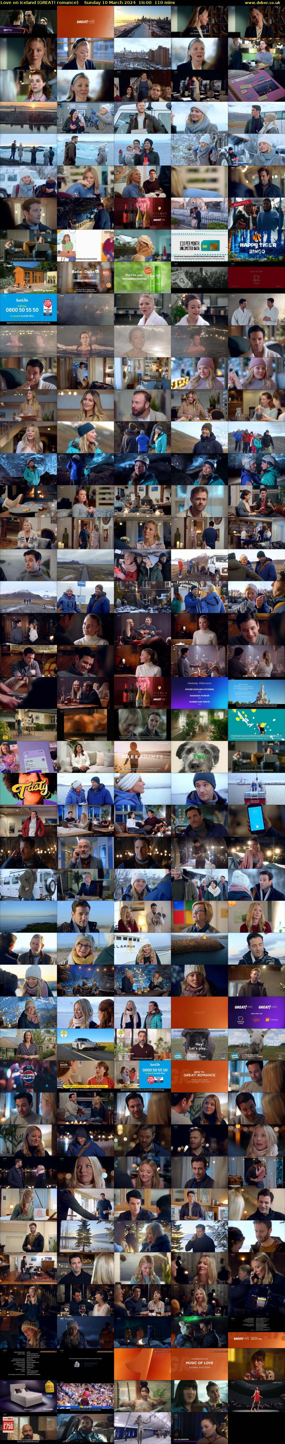 Love on Iceland (GREAT! romance) Sunday 10 March 2024 16:00 - 17:50