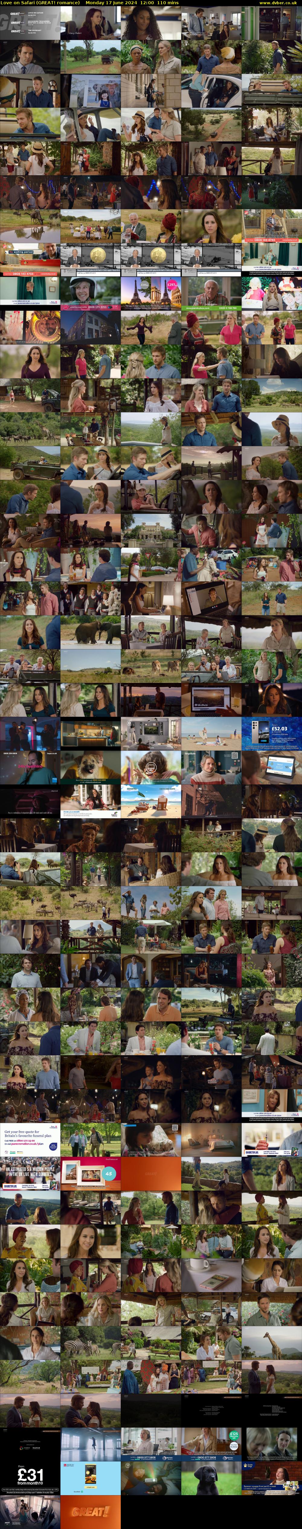 Love on Safari (GREAT! romance) Monday 17 June 2024 12:00 - 13:50