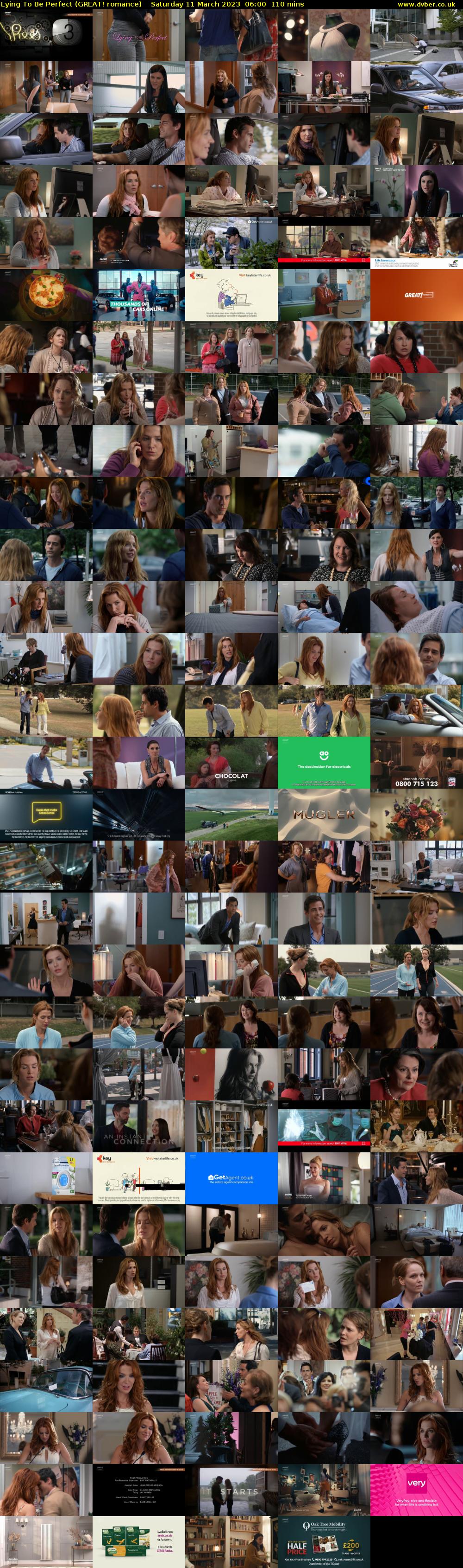 Lying To Be Perfect (GREAT! romance) Saturday 11 March 2023 06:00 - 07:50