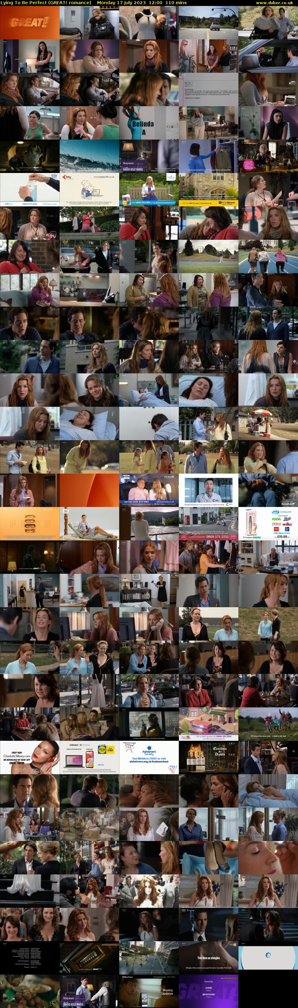 Lying To Be Perfect (GREAT! romance) Monday 17 July 2023 12:00 - 13:50