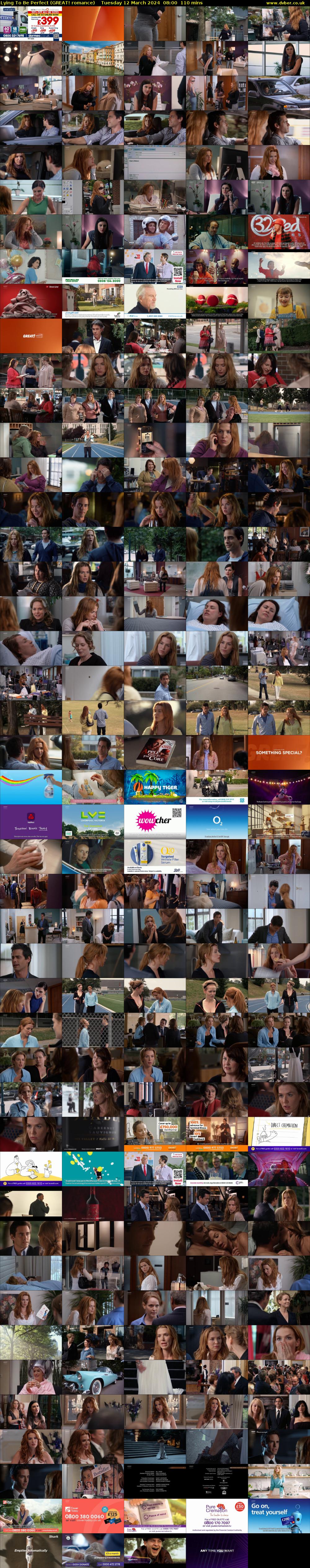 Lying To Be Perfect (GREAT! romance) Tuesday 12 March 2024 08:00 - 09:50