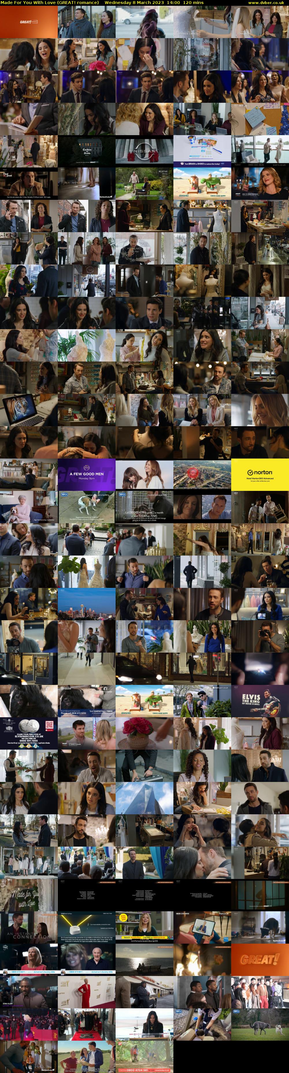 Made For You With Love (GREAT! romance) Wednesday 8 March 2023 14:00 - 16:00