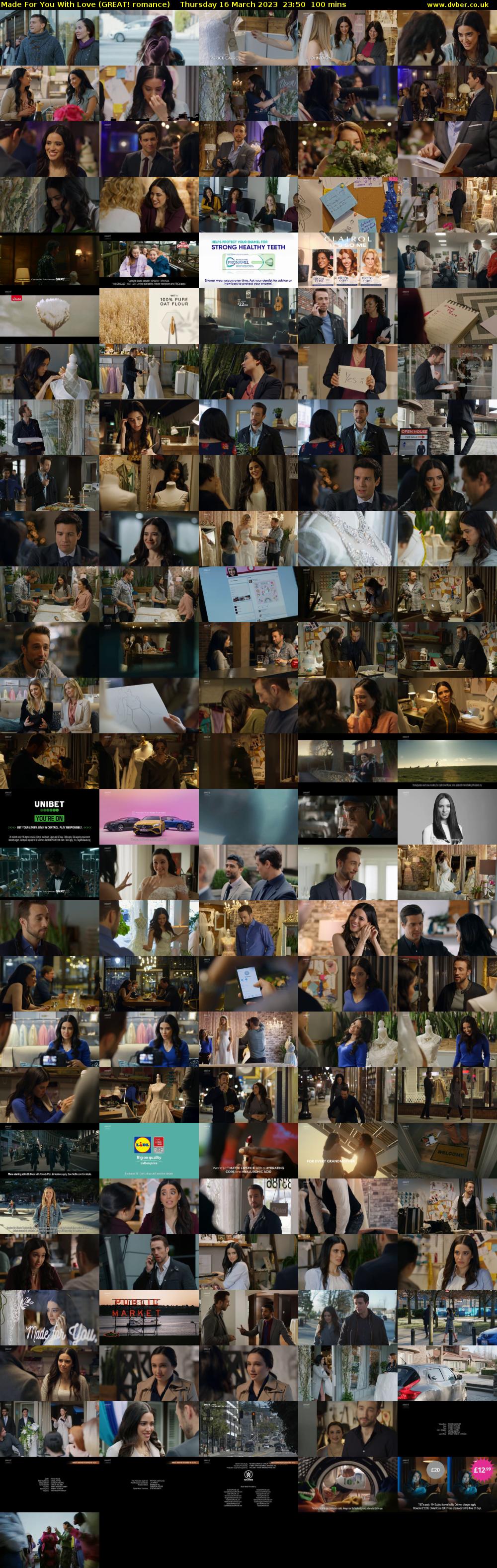Made For You With Love (GREAT! romance) Thursday 16 March 2023 23:50 - 01:30