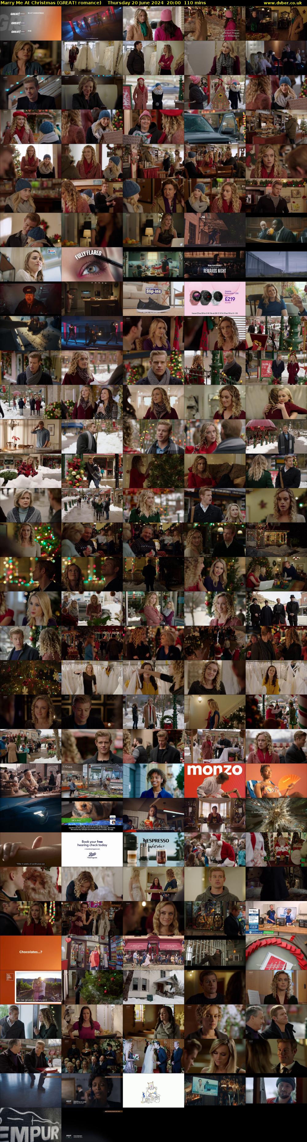 Marry Me At Christmas (GREAT! romance) Thursday 20 June 2024 20:00 - 21:50