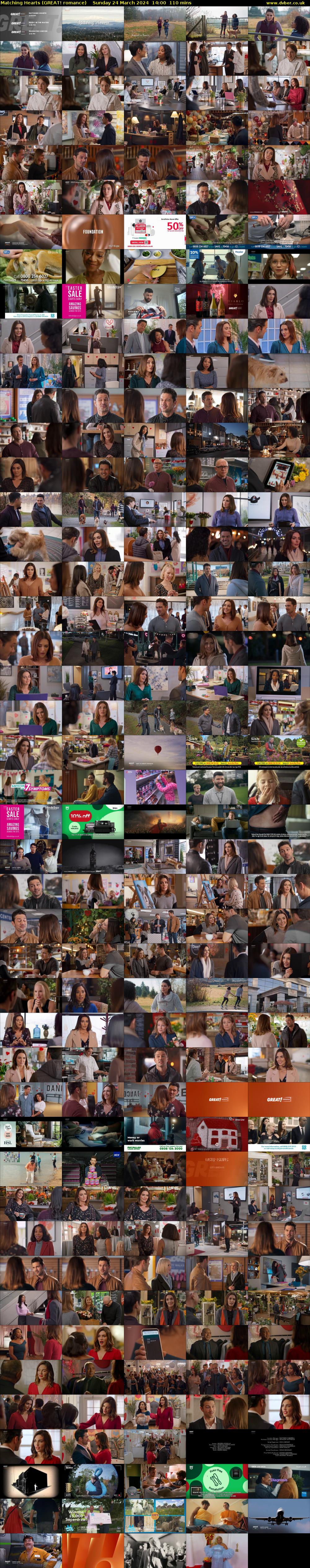 Matching Hearts (GREAT! romance) Sunday 24 March 2024 14:00 - 15:50