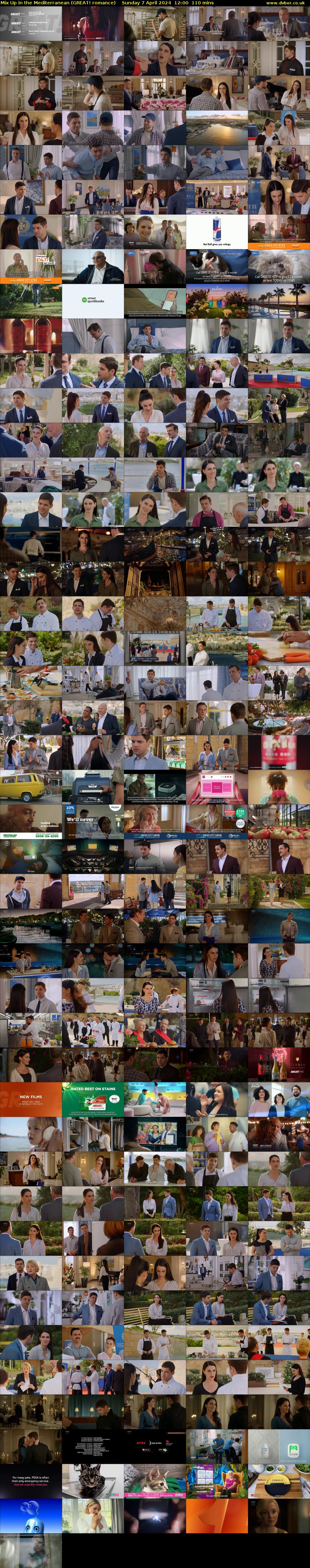 Mix Up in the Mediterranean (GREAT! romance) Sunday 7 April 2024 12:00 - 13:50