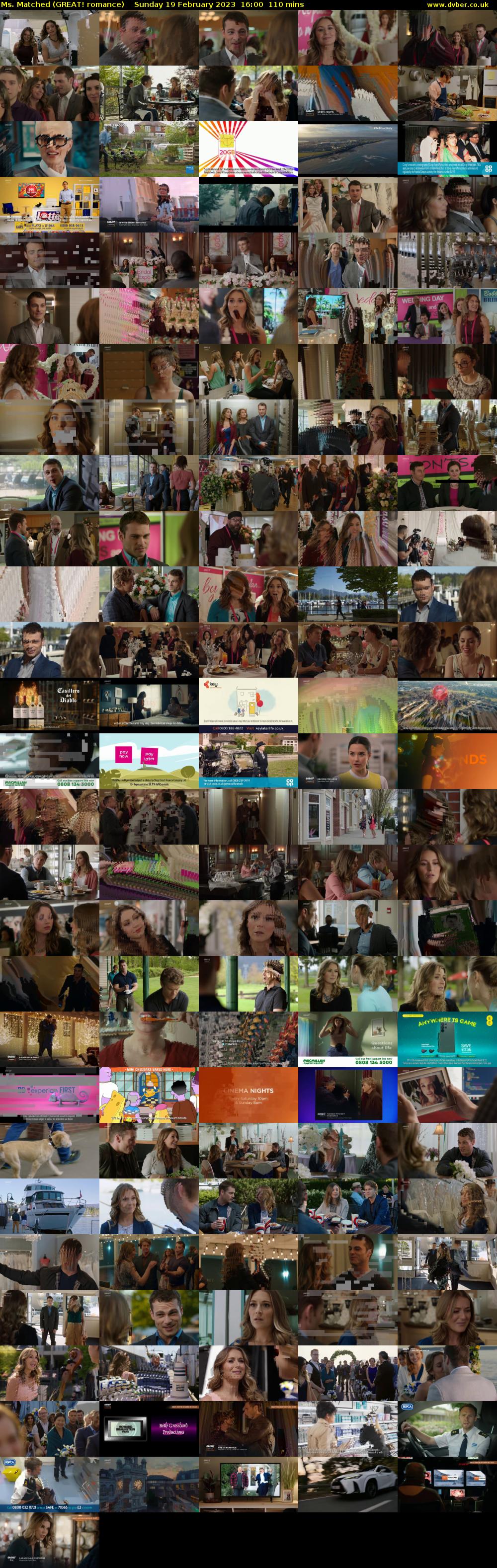 Ms. Matched (GREAT! romance) Sunday 19 February 2023 16:00 - 17:50