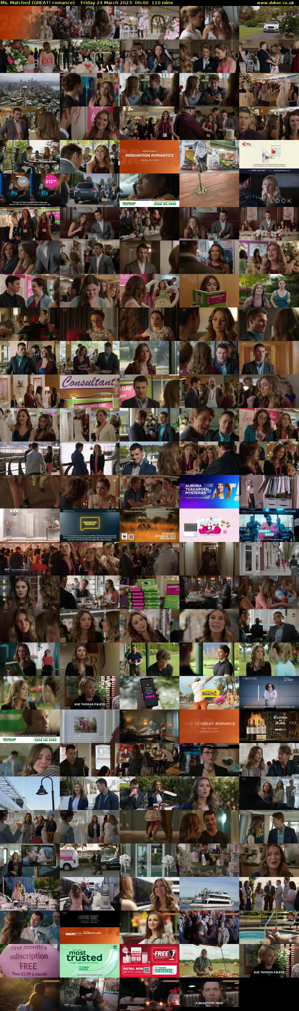 Ms. Matched (GREAT! romance) Friday 24 March 2023 06:00 - 07:50