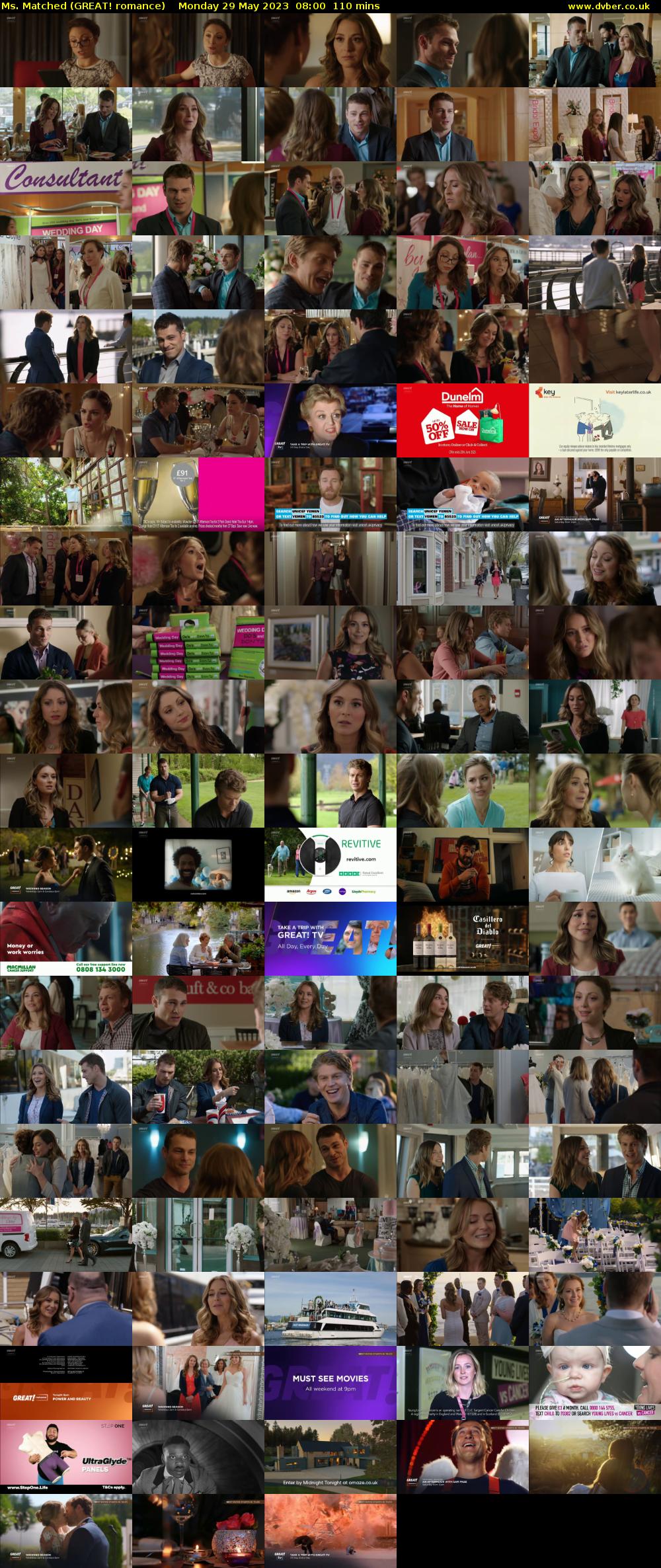 Ms. Matched (GREAT! romance) Monday 29 May 2023 08:00 - 09:50