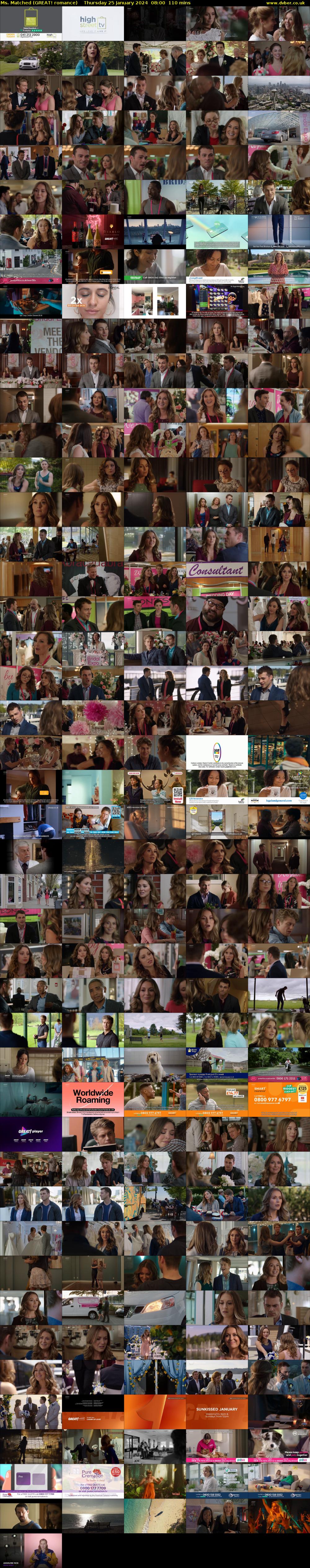 Ms. Matched (GREAT! romance) Thursday 25 January 2024 08:00 - 09:50
